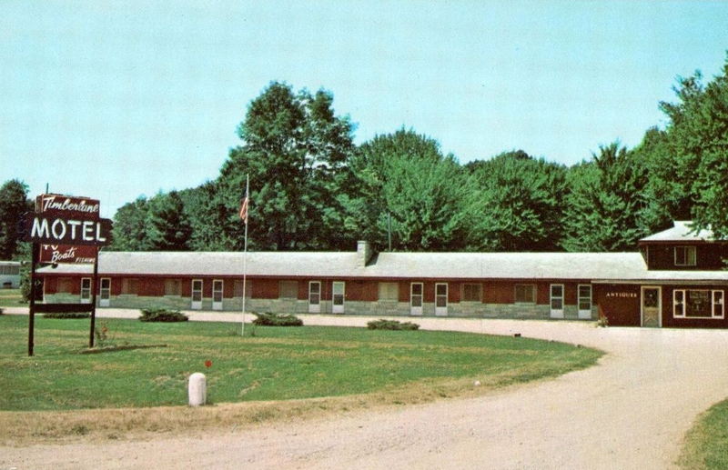 Timberlane Motel - Vintage Postcard (newer photo)